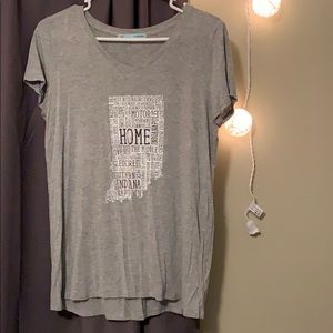 Indiana word shirt